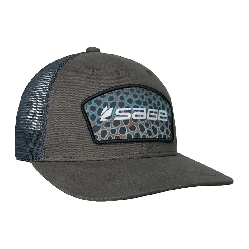 Patch Trucker Green - Brown Trout One Size