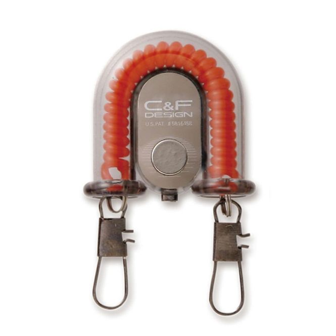 Hovedbilde C&F 2-in-1 Retractor w Fly Catcher Orange ...