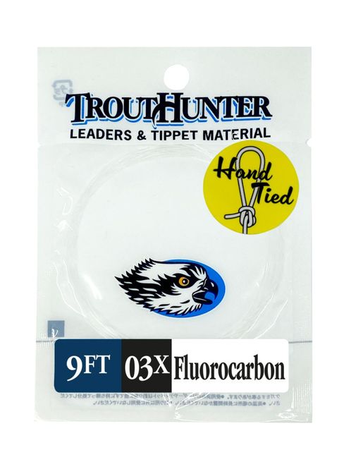 Hovedbilde Trout Hunter Fluorocarbon Leader w/loop 9ft